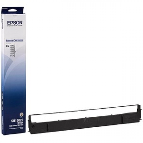 EPSON S015022 schwarz Farbband, 1 St.