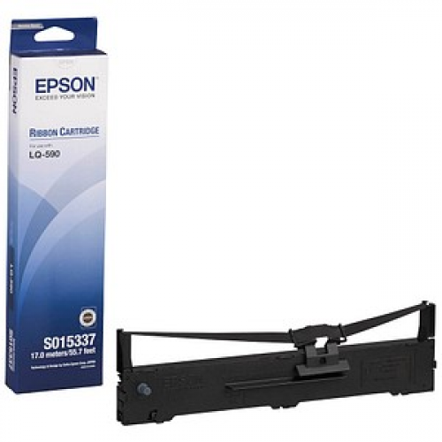 EPSON S015337 schwarz Farbband, 1 St.