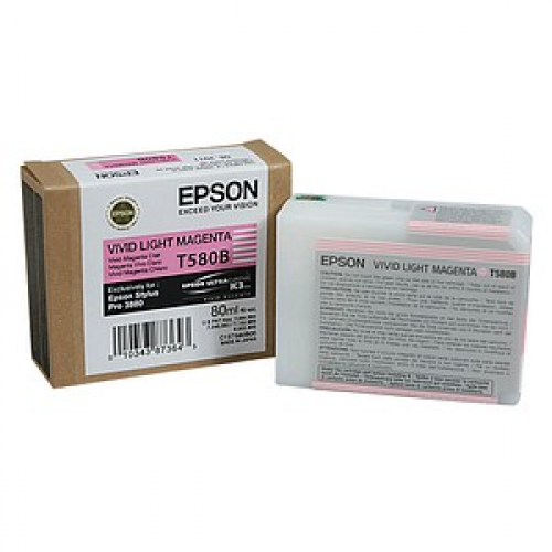 EPSON T580B  vivid light magenta Druckerpatrone