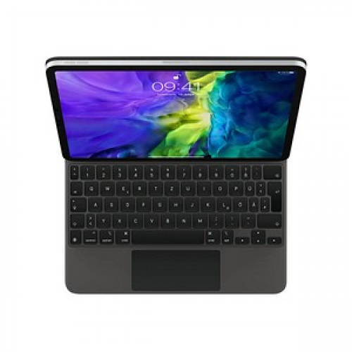 Apple Magic Keyboard Tablet-Tastatur schwarz geeignet für Apple iPad Air 4. Gen (2020), Apple iPad Air 5. Gen (2022), Apple iPad Pro 11" 1. Gen (2018), Apple iPad Pro 11" 2. Gen (2020), Apple iPad Pro 11" 3. Gen (2021), Apple iPad Pro 11" 4. Gen (2022)