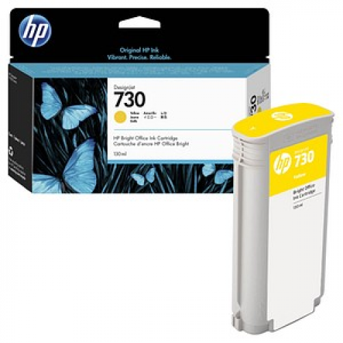 HP 730 (P2V64A) gelb Druckerpatrone