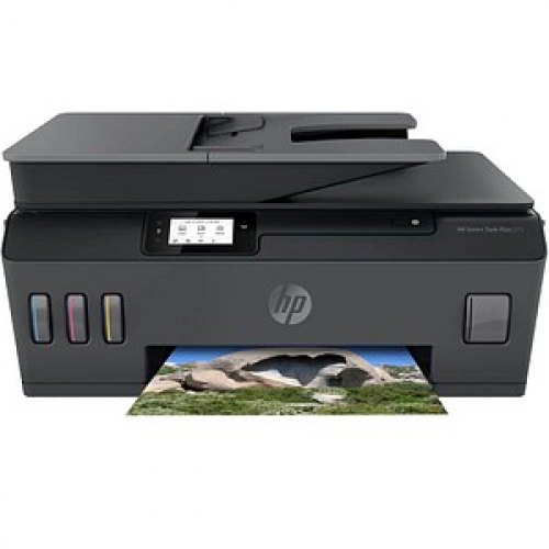 AKTION: HP Smart Tank Plus 570 Wireless All-in-One 3 in 1 Tintenstrahl-Multifunktionsdrucker grau mit CashBack