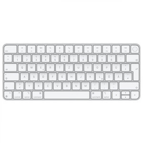 Apple Magic Keyboard mit Touch ID Tastatur kabellos silber