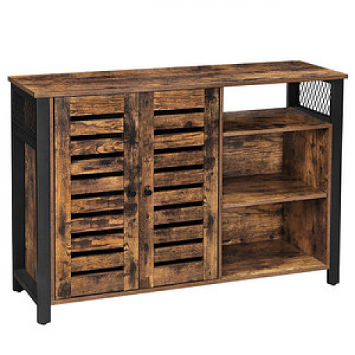 VASAGLE Sideboard, LSC083B01V1 braun 110,0 x 33,0 x 75,0 cm