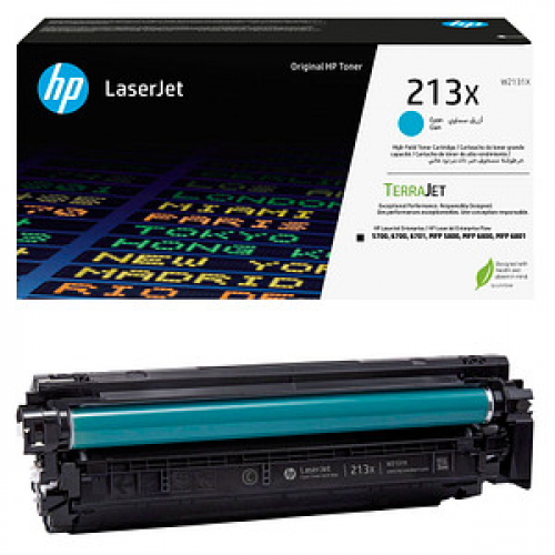 HP 213X (W2131X) cyan Tonerkartusche