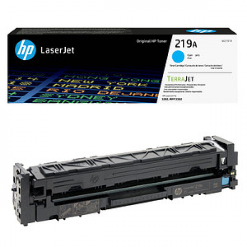 HP 219A (W2191A) cyan Tonerkartusche