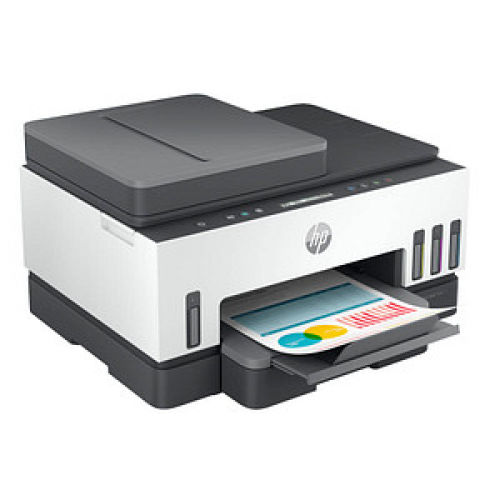 HP Smart Tank 7305 3 in 1 Tintenstrahl-Multifunktionsdrucker grau