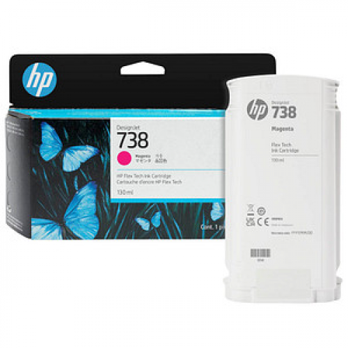 HP 738 (498N6A) magenta Druckerpatrone