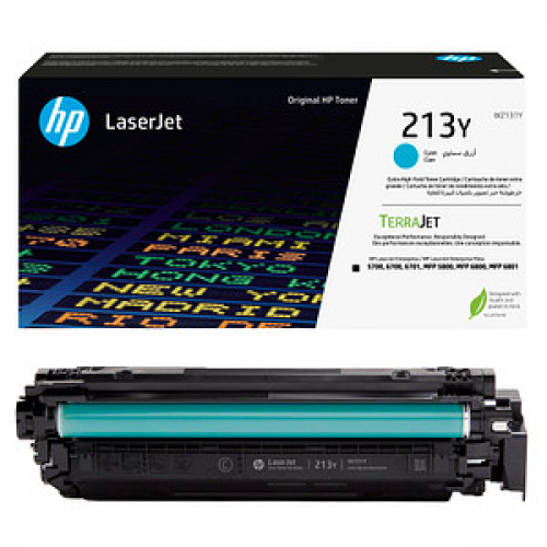 HP 213Y (W2131Y) cyan Tonerkartusche