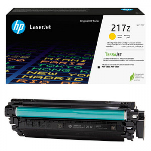 HP 217Z (W2172Z) gelb Tonerkartusche