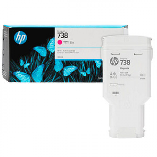 HP 738 (676M7A) magenta Druckerpatrone