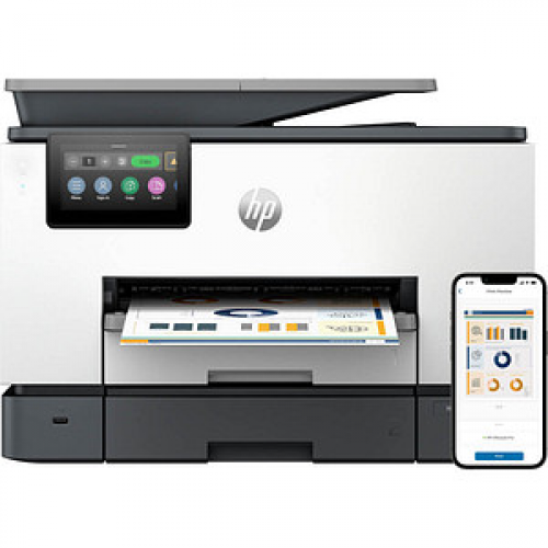 HP OfficeJet Pro 9130b All-in-One 4 in 1 Tintenstrahl-Multifunktionsdrucker grau