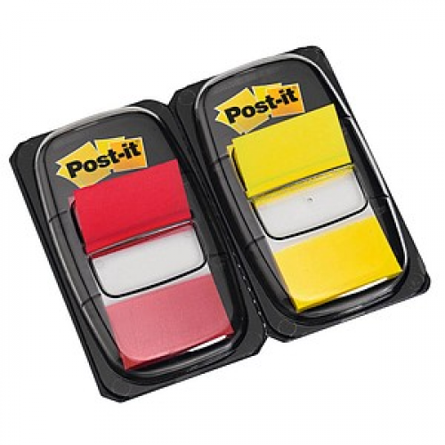 Post-it® Index Haftmarker farbsortiert 2x 50 Streifen