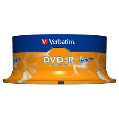 25 verbatim DVD-R 4,7 GB