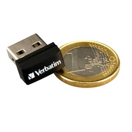 verbatim USB-Stick Store 'n' Stay Nano schwarz 32 GB