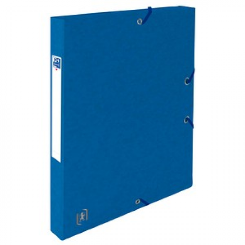 OXFORD Heftbox TOP FILE+ 2,5 cm blau