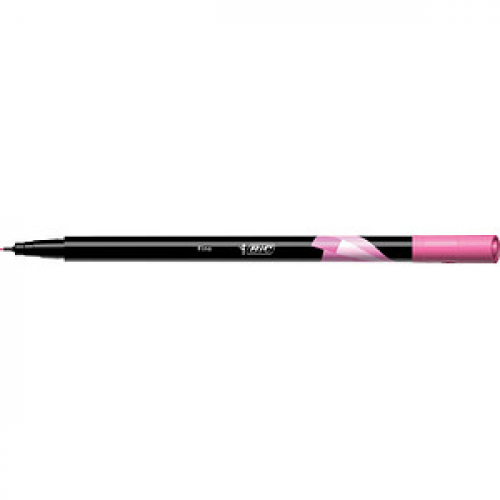 BIC intensity fine Fineliner pink 0,4 mm, 12 St.