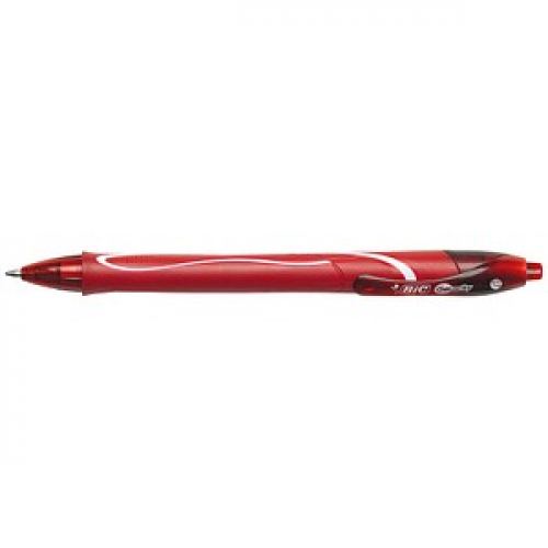 BIC Gel-ocity Quick Dry Gelschreiber 0,3 mm, Schreibfarbe: rot, 1 St.