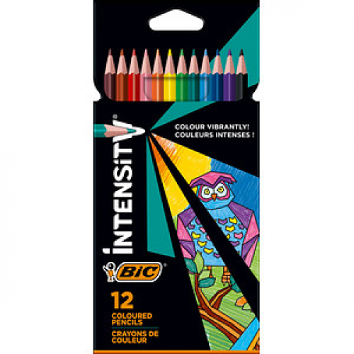 BIC INTENSITY Buntstifte farbsortiert, 12 St.