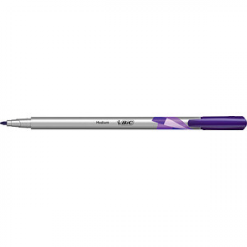 BIC intensity medium Filzstifte lila, 12 St.