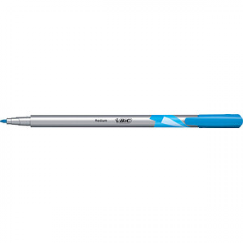 BIC intensity medium Filzstifte blau, 12 St.