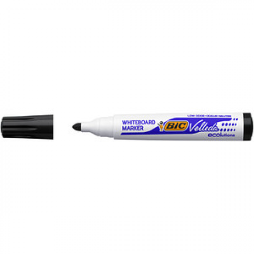 BIC Velleda ECOlutions Whiteboard-Marker schwarz 1,4 mm, 1 St.