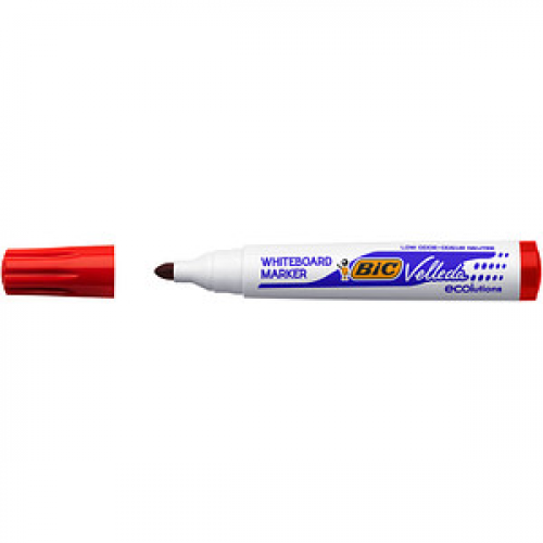 BIC Velleda ECOlutions Whiteboard-Marker rot 1,4 mm, 1 St.