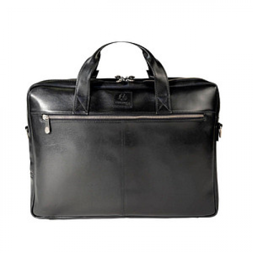 Exacompta Laptoptasche Exactive Leder schwarz 17537E