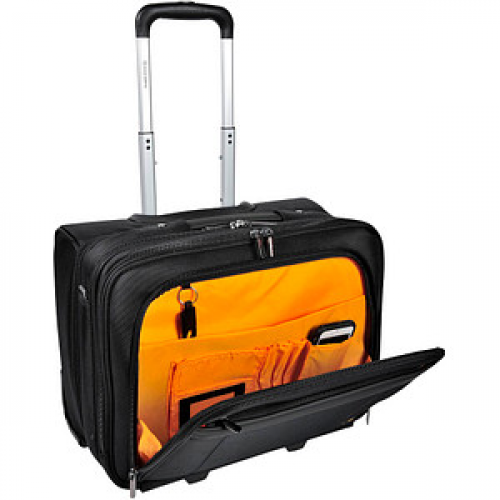 Exacompta Laptop-Trolley Exactive Kunstfaser schwarz 44,0 x 25,5 x 38,0 cm