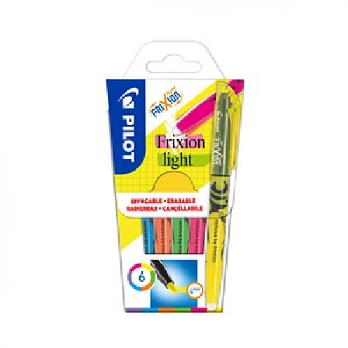 PILOT FriXion light Textmarker farbsortiert, 6 St.