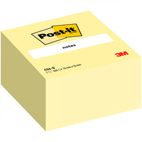 Post-it® Haftnotizen 636B gelb 1 St.