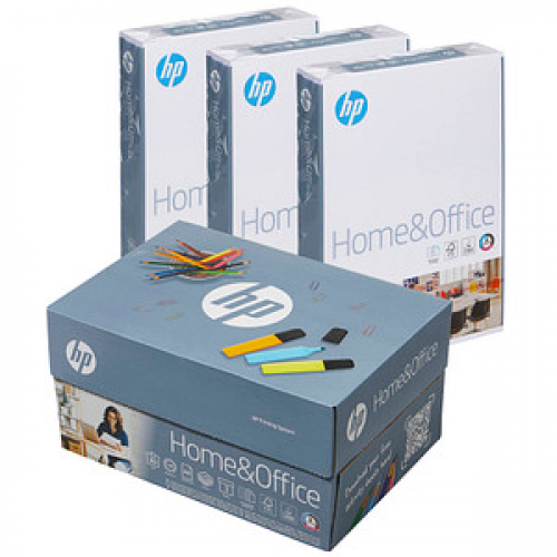 HP Kopierpapier Home & Office DIN A4 80 g/qm 3x 500 Blatt Maxi-Box