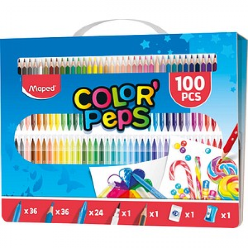 maped COLOR'PEPS Malset farbsortiert, 1 Set