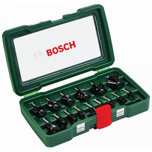 BOSCH Fräser-Set 15-teilig