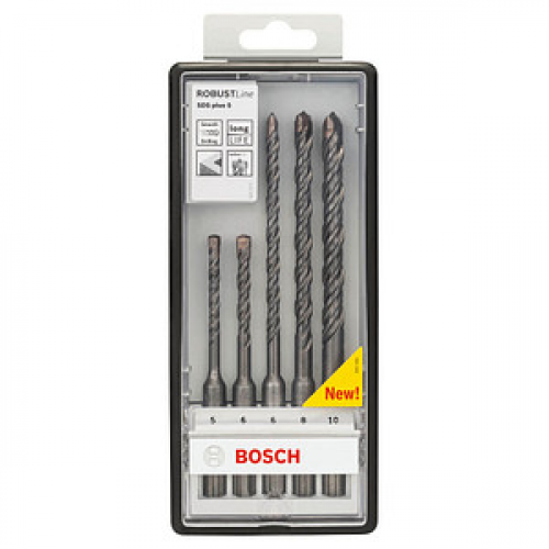 BOSCH Robust Line SDS plus-5 Hammerbohrer-Set, 5-teilig