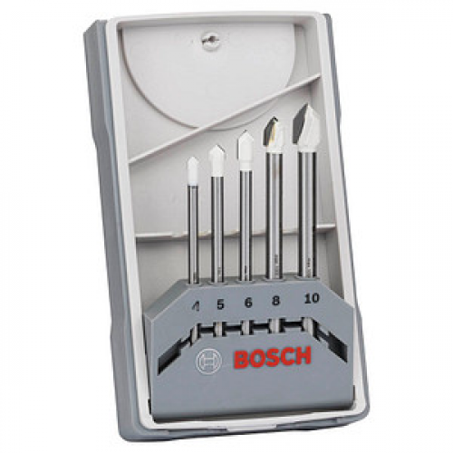 BOSCH CYL-9 Ceramic Bohrer-Set, 5-teilig