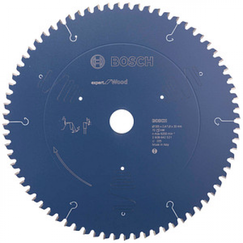 BOSCH Expert for Wood Kreissägeblatt 305,0 mm, 72 Zähne