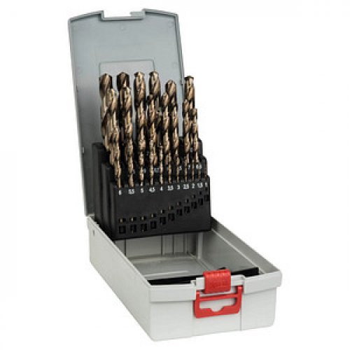 BOSCH ProBox Cobalt-Legierung Metallbohrer-Set, 25-teilig