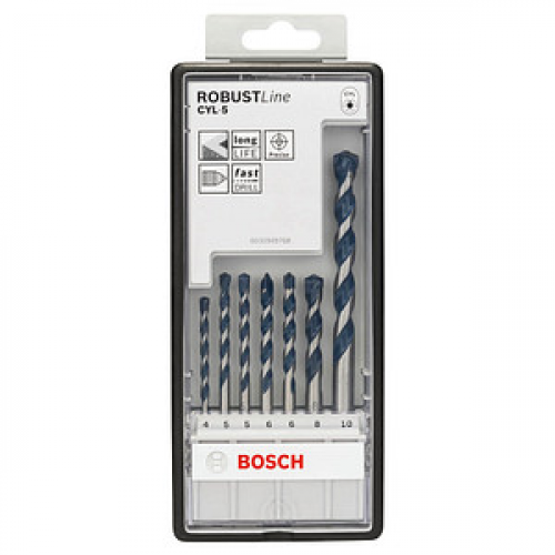 BOSCH Robust Line CYL-5 Betonbohrer-Set, 7-teilig