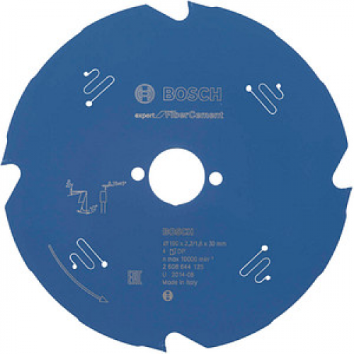 BOSCH Expert for Fiber Cement Kreissägeblatt 190,0 mm, 4 Zähne