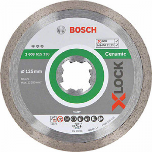 AKTION: BOSCH Diamant-Trennscheibe X-LOCK Standard for Ceramic mit Prämie nach Registrierung