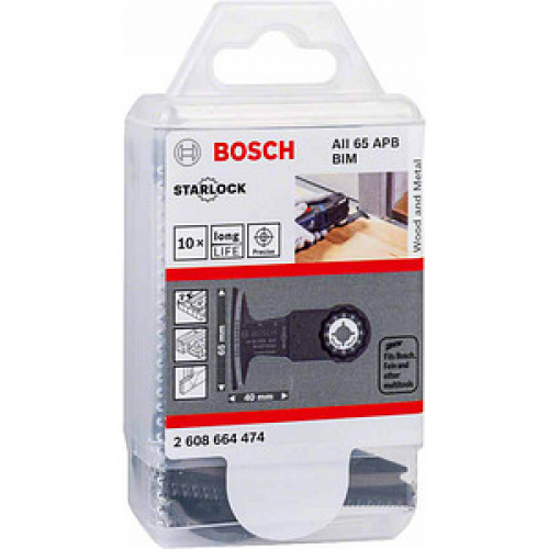 10 BOSCH Starlock AII 65 APB Tauchsägeblätter