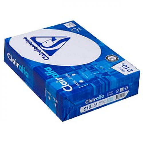 Clairefontaine Kopierpapier Clairalfa DIN A4 210 g/qm 250 Blatt