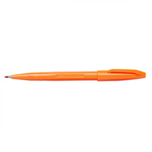 Pentel Sign Pen Filzstift orange, 1 St.