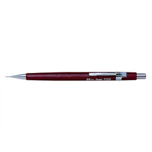 Pentel Sharp 200 P205 Druckbleistift rot HB 0,5 mm, 1 St.