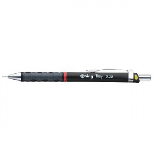 rotring Tikky Druckbleistift schwarz HB 0,35 mm, 1 St.