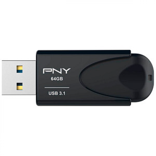 PNY USB-Stick Attaché 4 schwarz 64 GB