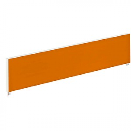 PAPERFLOW Tischtrennwand, orange 120,0 x 33,0 cm