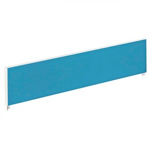 PAPERFLOW Tischtrennwand, blau 120,0 x 33,0 cm