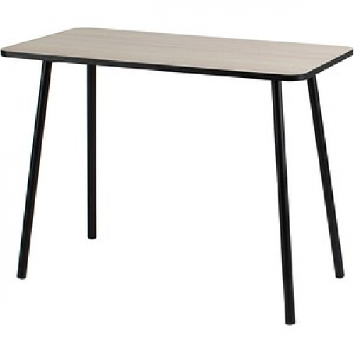 PAPERFLOW easyHome HOPM Schreibtisch eiche rechteckig, 4-Fuß-Gestell schwarz 114,0 x 60,0 cm